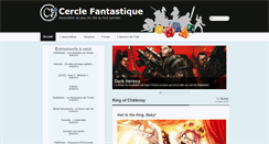 Desktop Screenshot of cerclefantastique.fr